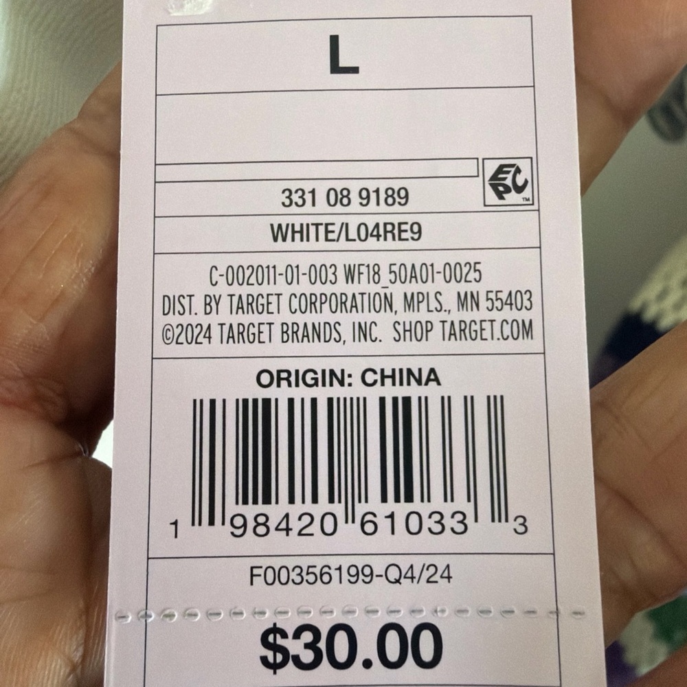 White Womans Pleated Sundress wild fable - Picture 4 of 15
